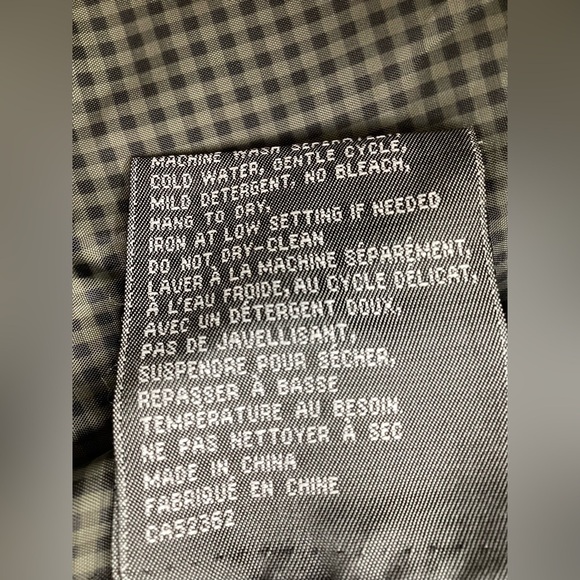 Perry Ellis potfolio poly tech black zip up jacket. Small - Picture 9 of 10